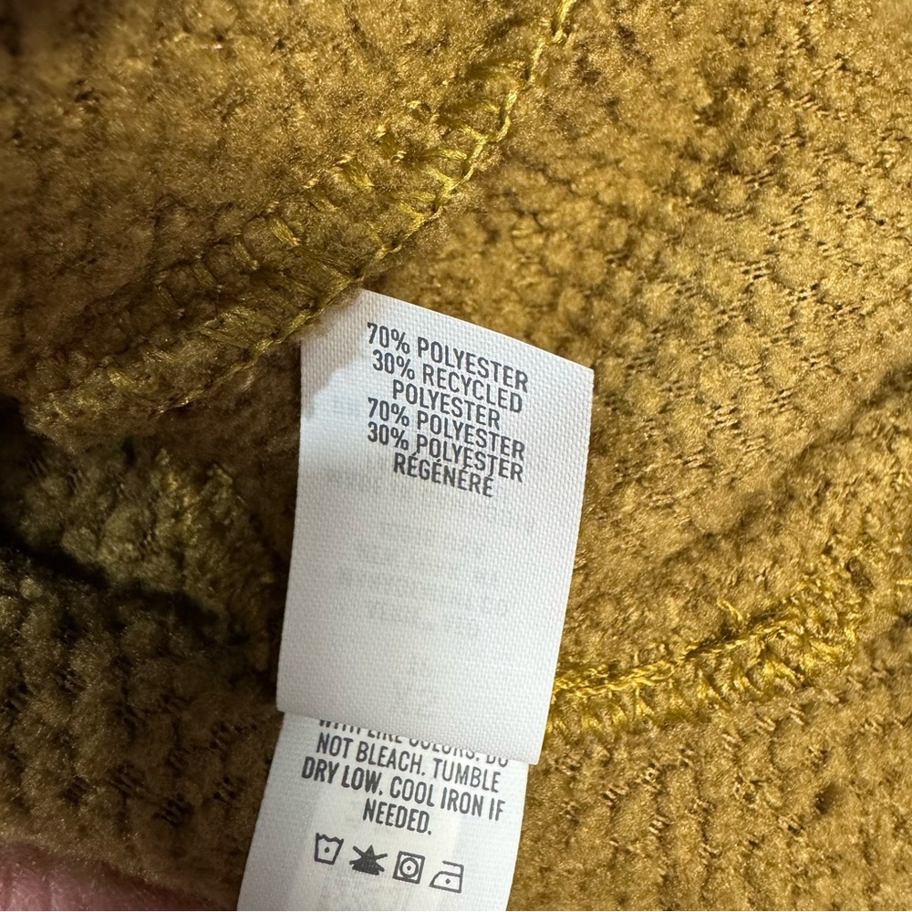 New Aerie Dream Sherpa Quarter Zip Sweatshirt Size S - Picture 8 of 10